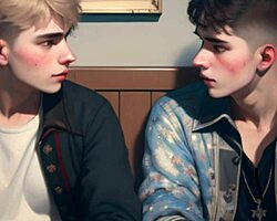 स्ट्रेट ट्विंक्स डॉर्म रूम में एक्सपेरिमेंट करते कमशॉट्स के साथ!